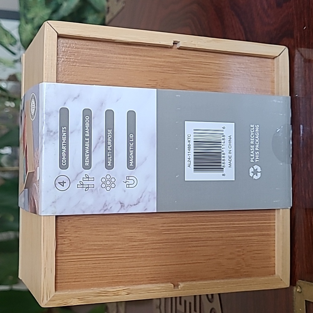 Bamboo Box Organizer - Picture 7 of 7